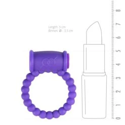 Anillo Para Pene Con Vibrador - Púrpura -Grohe Shop 1625144156.ET450PUR 4