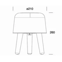 Pantalla Para Milk NA1 Lámpara De Sobremesa - &tradition -Grohe Shop 1703 4 1