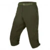 Pantalones Cortos Hummvee II Con Calzoncillos Endura Verde Oscuro