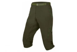 Pantalones Cortos Hummvee II Con Calzoncillos Endura Verde Oscuro