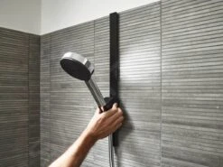 Hansgrohe WallStoris - Barra De Pared 500 Mm, Negro Matee 27902670 -Grohe Shop 2e1e01337c06ac645650aa8a
