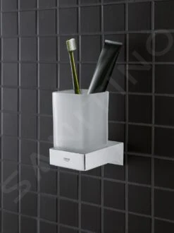 Grohe Selection Cube - Soporte De Vaso/jabonera, Cromo 40865000 -Grohe Shop 329cb4327b928ae79b1a0568
