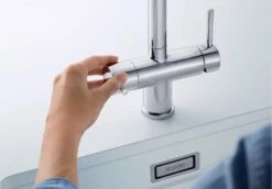 Blanco Fontas S II - Grifo De Fregadero Con Ducha Extraíble Y Filtración, Acero Inoxidable 525199 -Grohe Shop 3768f3684158c48da389e132