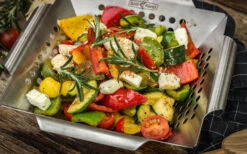 Cesta Para Verduras Grillfürst De Acero Inoxidable 25 X 25 X 6 Cm -Grohe Shop 384695 2808511