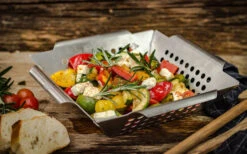 Cesta Para Verduras Grillfürst De Acero Inoxidable 25 X 25 X 6 Cm -Grohe Shop 384704 2808517