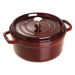 Staub Cocotte 26 Cm, Redondo, Granadina, Hierro Fundido