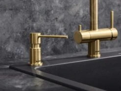 Blanco Accesorios - Dispensador De Detergente Lato, Oro Satinado 526699 -Grohe Shop 5918e2f284b2126dfcefc5f3