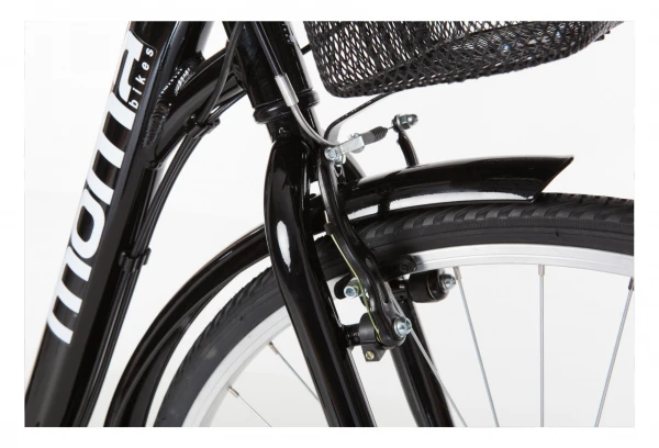 Bicicleta De Ciudad Moma Bikes City Classic 28 '' SHIMANO 18V City Bike Black 6 Bicicleta De Ciudad Moma Bikes City Classic 28 '' SHIMANO 18V City Bike Black - Imagen 5