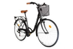 Bicicleta De Ciudad Moma Bikes City Classic 28 '' SHIMANO 18V City Bike Black