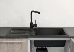 Blanco Mila - Grifo De Fregadero, Negro Mate 526657 -Grohe Shop 605fa932d4b58ec117fa8808