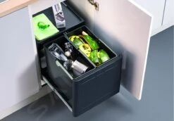 Blanco Botton Pro - Cubo De Basura Extraíble, Con Separación, Capacidad 26 L 517468 -Grohe Shop 6bb05dd7298d30edf55d38e4