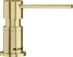 Blanco Accesorios - Dispensador De Detergente Lato, Oro Satinado 526699