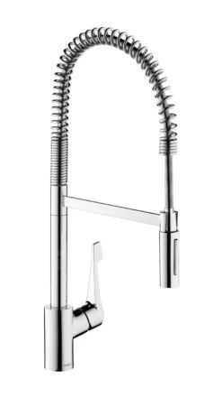 Front Page 2 Hansgrohe Cento - Grifo De Fregadero XXL, Semi-Pro Con Brazo Flexible, EcoSmart, Cromo 14806000