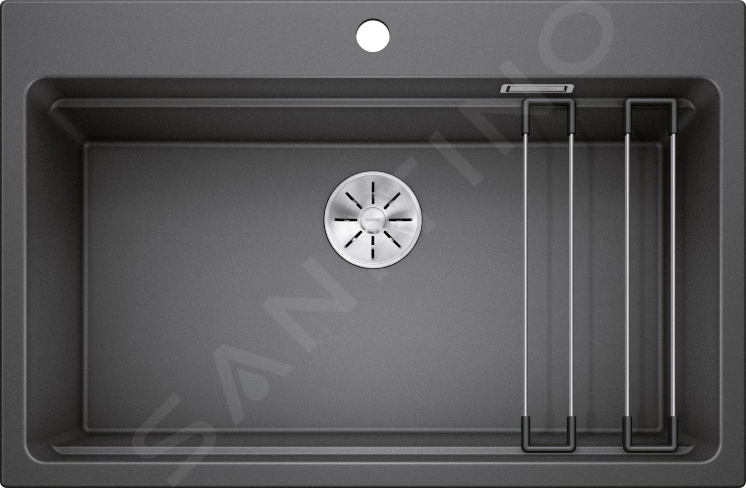Blanco Etagon 8 - Fregadero De Silgranite, 780x510 Mm, Con Correderas, InFino, Antracita 525177 3 Blanco Etagon 8 - Fregadero De Silgranite, 780x510 Mm, Con Correderas, InFino, Antracita 525177