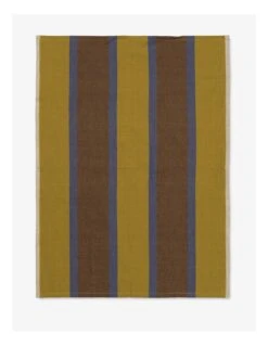 Ferm LIVING PAÑO COCINA HALE AZUL -Grohe Shop FERM HALE TEATOWEL BLUE 2