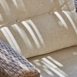 Conjunto De Jardín 1 Sofá De 3 Plazas + 1 Sofá De 2 Plazas + 2 Sillones + 1 Mesa Alta 140x80x68cm Ratán Sintético Y Aluminio – Bolonia -Grohe Shop M011 FTS598 0010001 scaled 1