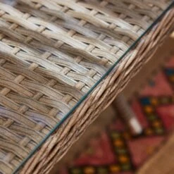 Conjunto De Jardín 1 Sofá De 3 Plazas + 1 Sofá De 2 Plazas + 2 Sillones + 1 Mesa Alta 140x80x68cm Ratán Sintético Y Aluminio – Bolonia -Grohe Shop M011 FTS598 0010008 1 scaled 1