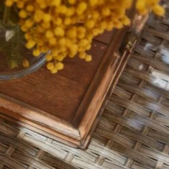 Conjunto De Jardín 1 Sofá De 3 Plazas + 1 Sofá De 2 Plazas + 2 Sillones + 1 Mesa Alta 140x80x68cm Ratán Sintético Y Aluminio – Bolonia -Grohe Shop M011 FTS598 0010014 scaled 1