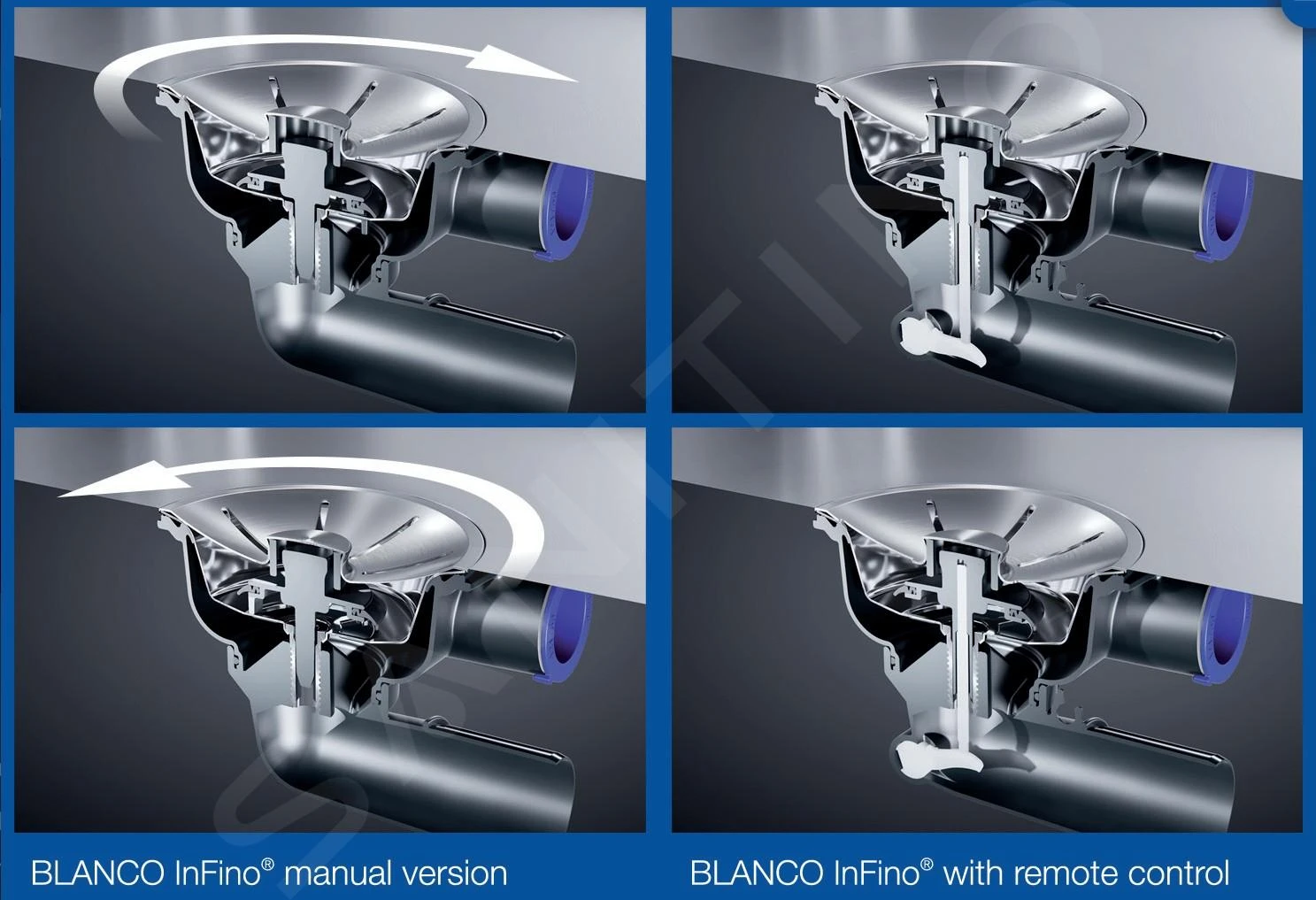 Blanco Etagon 8 - Fregadero De Silgranite, 780x510 Mm, Con Correderas, InFino, Antracita 525177 7 Blanco Etagon 8 - Fregadero De Silgranite, 780x510 Mm, Con Correderas, InFino, Antracita 525177 - Imagen 5