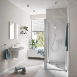 Grohe Precision Flow - Conjunto De Ducha Con Termostato De Pared, Con Barra 620 Mm, Cromo 34841000 -Grohe Shop ab8a062bdb40ad9c34b9fb35