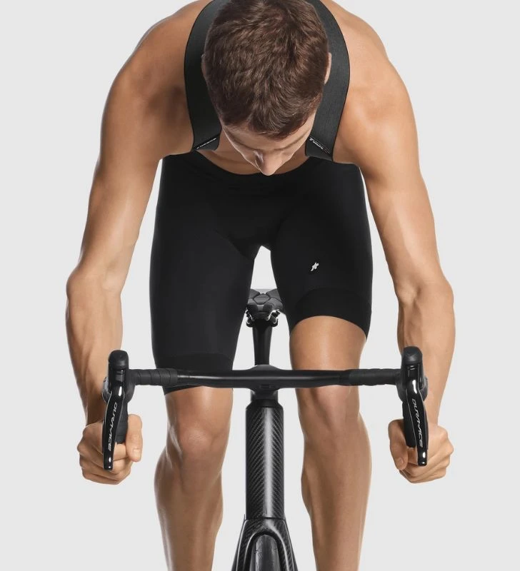 ASSOS Culotte Corto Equipe RS Bib Shorts S9 Targa Stone Blue 3 ASSOS Culotte Corto Equipe RS Bib Shorts S9 Targa Stone Blue - Imagen 2