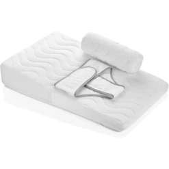 BabyJem Cojín Para El Reflujo Del Bebé Con Protección Lateral White