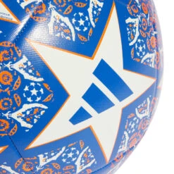 Balón Adidas UEFA Champions League Training -Grohe Shop balon adidas uefa champions league training white royal blue solar orange 3
