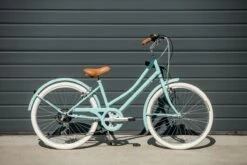 BICICLETA CLASICA DE NIÑOS CAPRI CAROLINA 24″ 6 VELOCIDADES AGUAMARINA 8-12 AÑOS -Grohe Shop bicicleta de paseo capri carolina 24 aguamarina la pedaleria 3