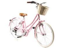 BICICLETA DE PASEO CAPRI CAROLINA 24″ 6 VELOCIDADES ROSA 8-12 AÑOS -Grohe Shop bicicleta de paseo capri carolina 24 rosa la pedaleria