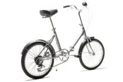 BICICLETA PLEGABLE CAPRI VITA MELTING SILVER 20″ 6 VELOCIDADES -Grohe Shop bicicleta plegable capri vita 6v melting silver 2