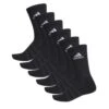 CALCETINES ADIDAS CUSH CRW PACK 6PP NEGROS 1 CALCETINES ADIDAS CUSH CRW PACK 6PP NEGROS -Grohe Shop calcetines adidas cush crw pack 6pp negros