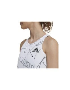 CAMISETA DE TIRANTES ADIDAS CLUB GRAPH BLANCA -Grohe Shop camiseta de tirantes adidas club graph blanca 5