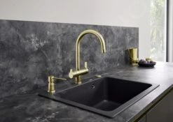 Blanco Accesorios - Dispensador De Detergente Lato, Oro Satinado 526699 -Grohe Shop d41b985d216569ae74315ac8