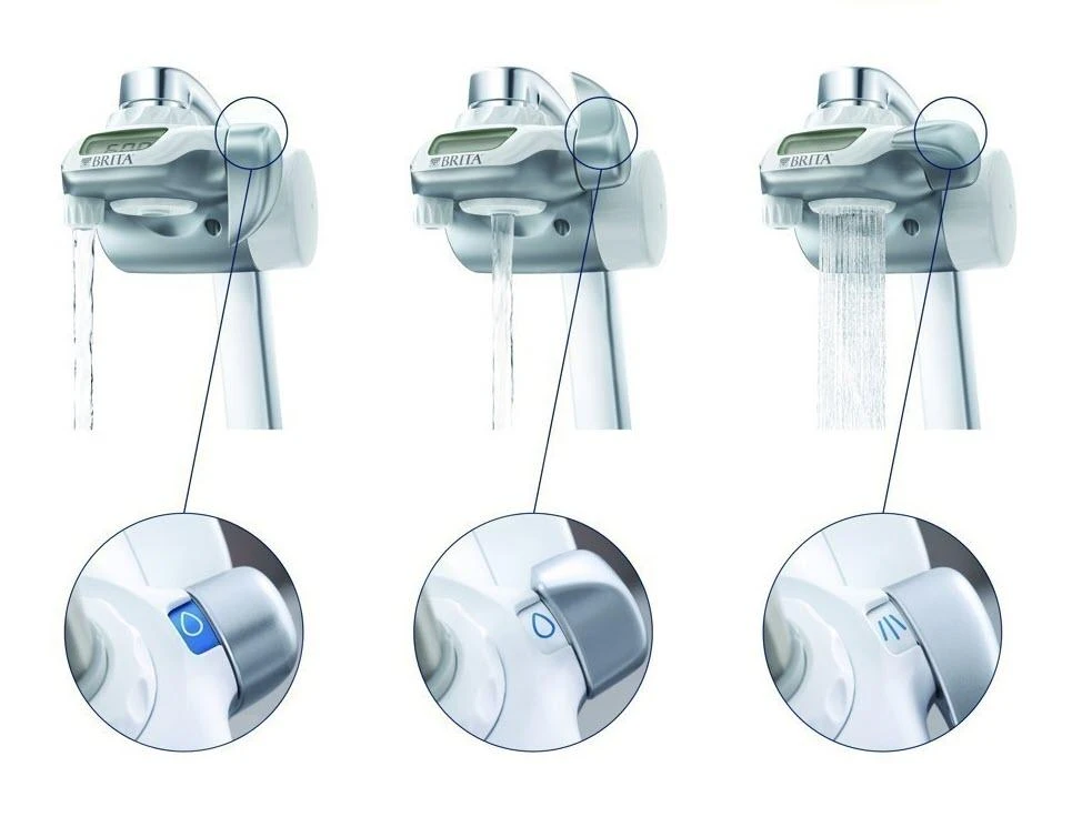 Brita On Tap - Cabezal De Filtración Para Grifos De Cocina, Blanco 1037405 7 Brita On Tap - Cabezal De Filtración Para Grifos De Cocina, Blanco 1037405 - Imagen 5