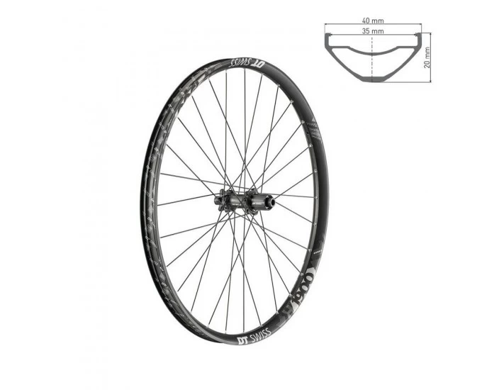 Dt-swiss DT Swiss H 1900 Spline 27.5" 35mm Aluminio IS 6 Tornillos 148/12 TA Boost Shimano Trasera 3 Dt-swiss DT Swiss H 1900 Spline 27.5" 35mm Aluminio IS 6 Tornillos 148/12 TA Boost Shimano Trasera