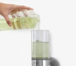 Simplehuman Accesorios De Baño - Dispensador De Jabón, Champú Y Acondicionador Con Soporte, 3x 444 Ml, Acero Inoxidable Cepillado BT1029 -Grohe Shop e393396d30d60fad555f2bf6