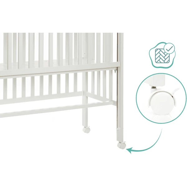 FILLIKID Cuna Colecho Cocon Plus Blanco 6 FILLIKID Cuna Colecho Cocon Plus Blanco - Imagen 4