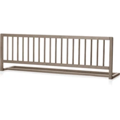 Fillikid Protector De Cama Barrotes 140 X 45 Cm Gris