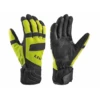 Guantes Esquí Leki Elements Palladium S Lime Black Hombre