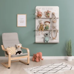 MUSTERKIND ® Estantería Para Peluches Picea Blanco/gris Madera -Grohe Shop musterkind estanteria para peluches picea blanco gris madera a326648 3