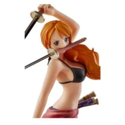 One Piece Magazine Figure: One Piece - Nami - Three Sword Style (Limited Edition) [MegaHouse] -Grohe Shop one piece magazine figure one piece nami three sword style limited edition megahouse 1 4