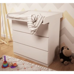 Polini Cambiador Infantil Para IKEA Malm Hemnes Y Nordli Blanco -Grohe Shop polini cambiador infantil para ikea malm hemnes y nordli blanco a375762 4