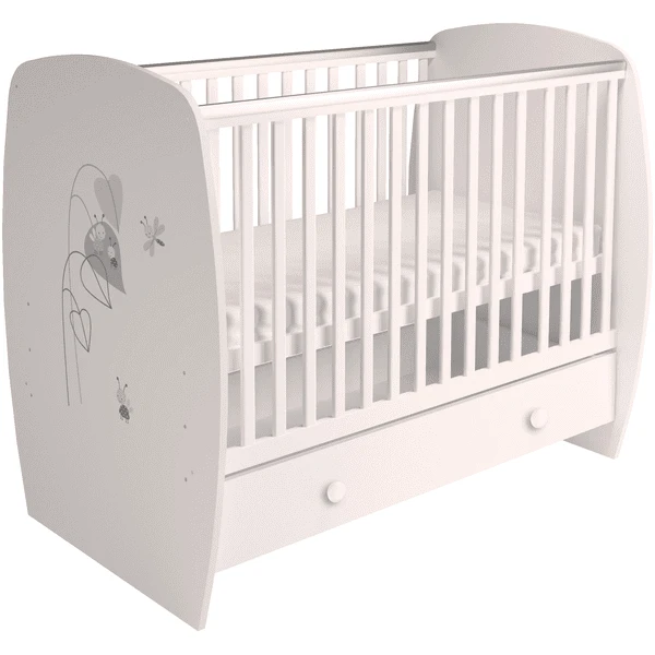 Polini Kids Cuna French 710 Amis Blanco 4 Polini Kids Cuna French 710 Amis Blanco - Imagen 2