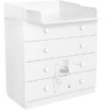 Polini Kids Mueble Cambiador French Amis 1580 Blanco
