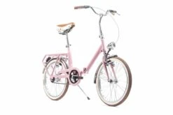 BICICLETA PLEGABLE BAMBINA ROSA 20″ 1 VELOCIDAD -Grohe Shop sfv 6237