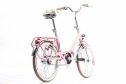 BICICLETA PLEGABLE BAMBINA ROSA 20″ 1 VELOCIDAD -Grohe Shop sfv 6242