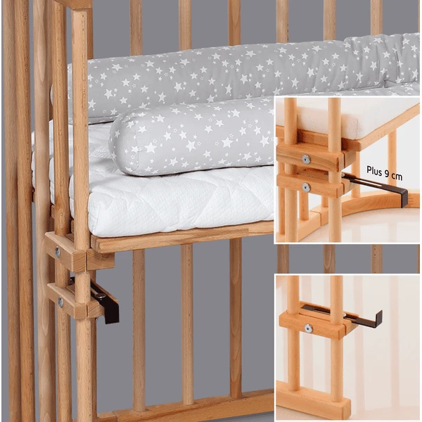 TOBI Babybay Maxi Cuna Colecho Duramen De Haya Tratado Con Aceites 6 TOBI Babybay Maxi Cuna Colecho Duramen De Haya Tratado Con Aceites - Imagen 4