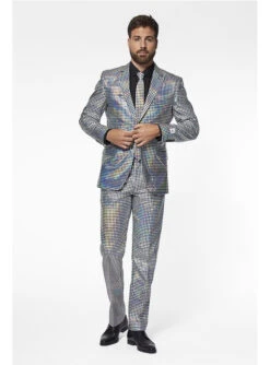 Traje De Bola De Discoteca "Discoballer" - Opposuits