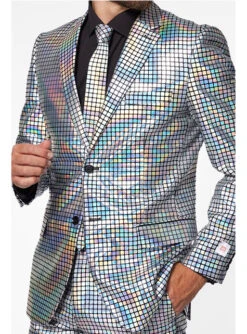 Traje De Bola De Discoteca "Discoballer" - Opposuits -Grohe Shop traje discoballer opposuit 3