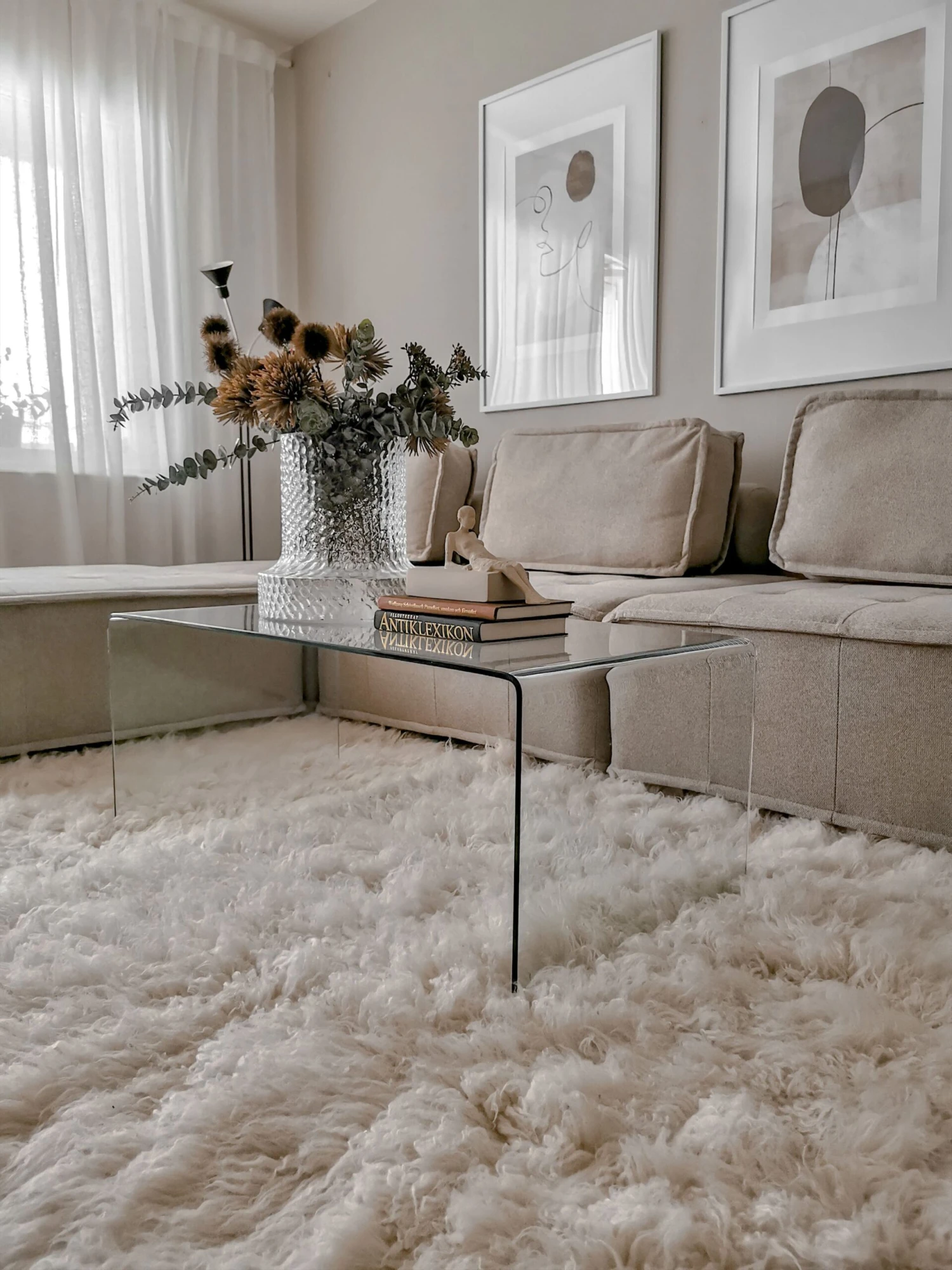 Consola De Vidrio Templado Transparente 90 X 30 Cm KENDALL - Imagen 7